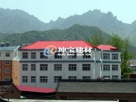 樹脂瓦廠家坤寶建材提供平改坡專用屋面瓦