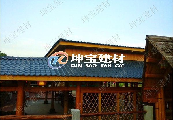古香古色樹脂瓦，打造唯美新農(nóng)舍！