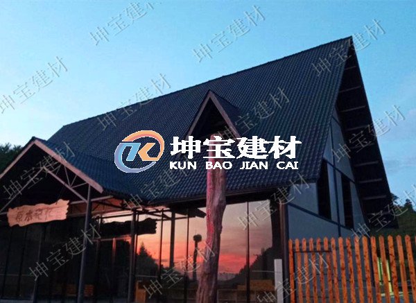 樹(shù)脂瓦助力江西度假山莊，美輪美奐！