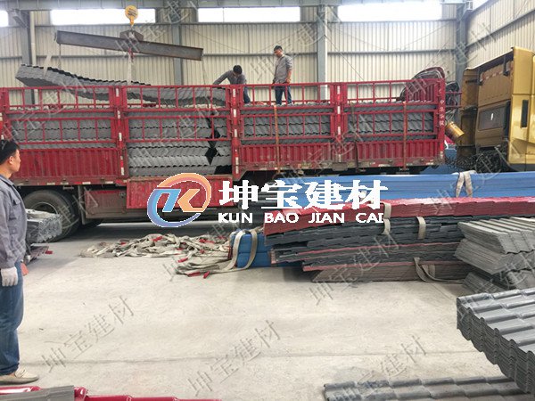 湖北1000平樹(shù)脂瓦整裝待發(fā)！