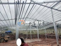 雅安天全合成樹脂瓦蓋遮陽棚案例