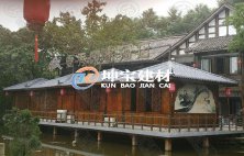 樹脂瓦案例：樂山峨眉山靈秀印象酒店改造