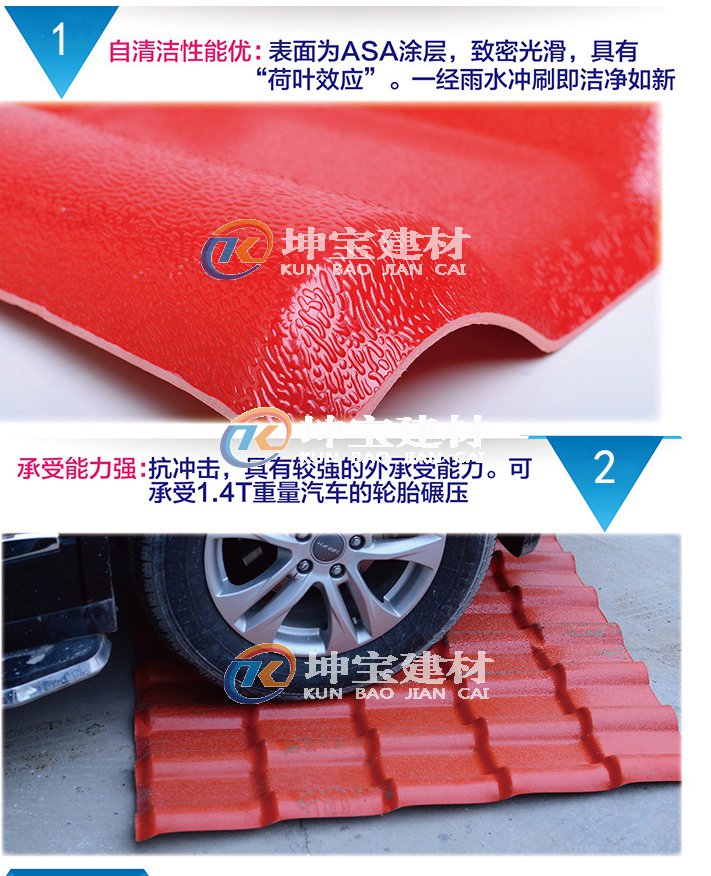 合成樹脂瓦具有防火防腐蝕等特性