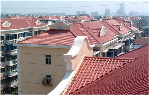 成都合成樹(shù)脂瓦正在悄悄的代替彩鋼瓦和琉璃瓦