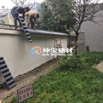 成都最美文化墻仿古圍墻一體瓦彰顯成都文化時(shí)代特色