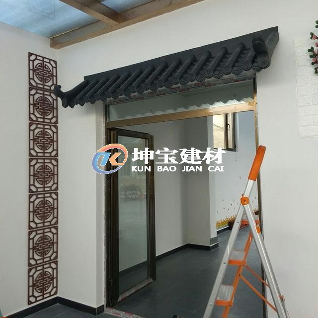 屋檐門頭門庭仿古裝飾瓦廠家直銷讓裝修更加復(fù)古仿真