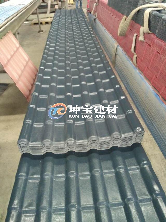 城市風(fēng)貌改造合成樹脂瓦即將代替彩鋼瓦