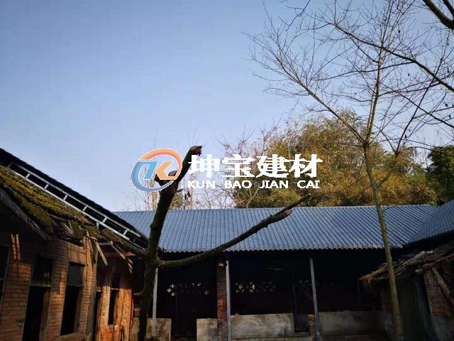 還在為舊房屋面翻新承重問題考慮嗎?，樹脂瓦幫你解決承重！