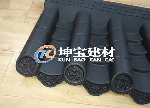 塑料仿古一體瓦安裝圖